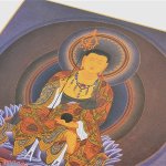 画像2: 仏画色紙　地蔵菩薩 (2)